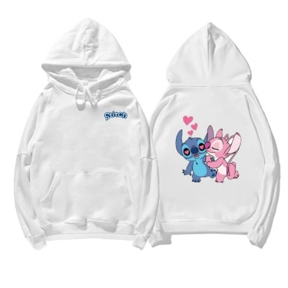 Baju Korea Sw Stitch Mg Putih