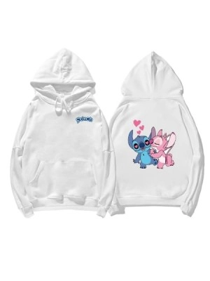 Baju Korea Sw Stitch Mg Putih