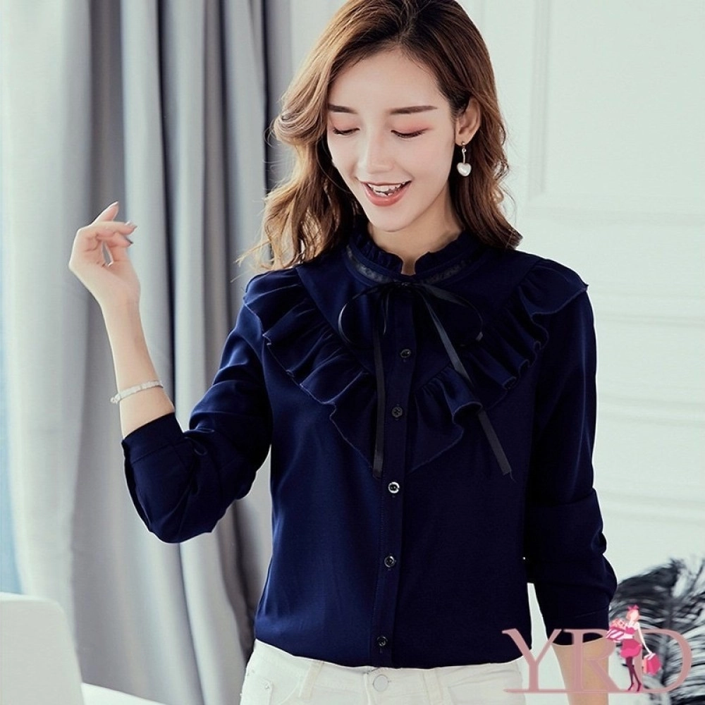 Baju Korea Kmj Hellen Oz Navy