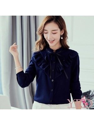 Baju Korea Kmj Hellen Oz Navy