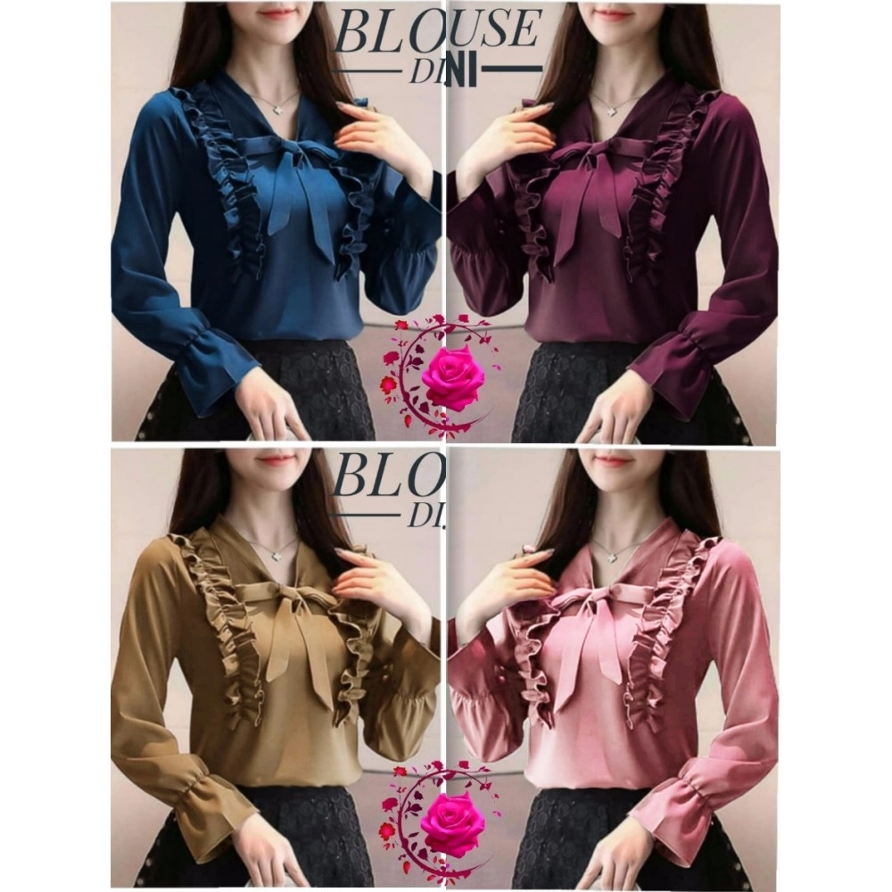 Baju Korea Blouse Dini Mb