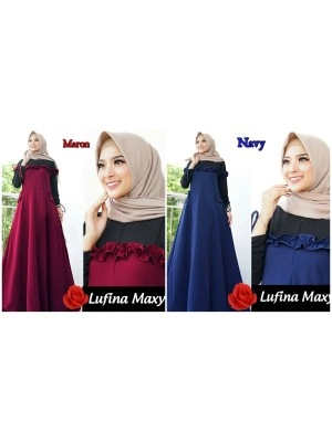 Baju Korea Hj Maxi Lufina Ij