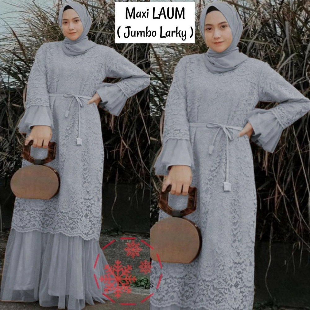 Baju Wanita Maxi Laum Vs Abu