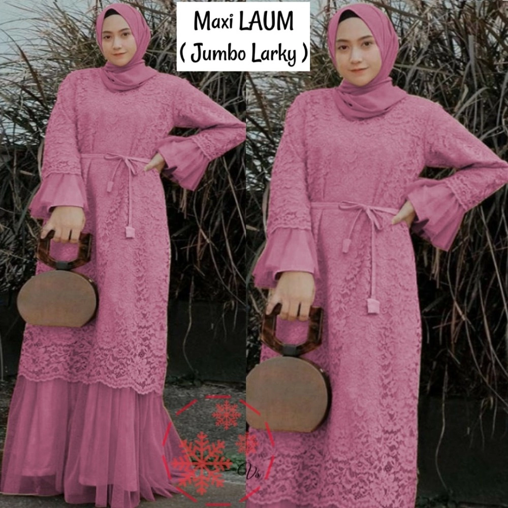Baju Wanita Maxi Laum Vs Dusty