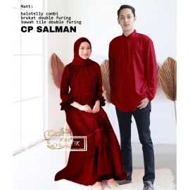 Baju Couple Cp Salman Ff Maroon