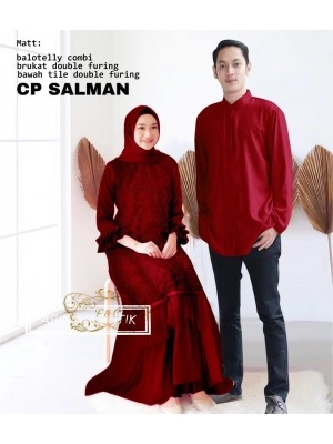 Baju Couple Cp Salman Ff Maroon