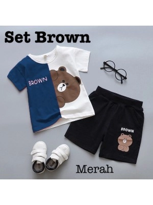 Baju Anak Kd St Brown Ks Navy