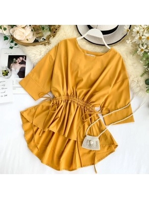 Baju Wanita Blouse Giyan Oz Mustard