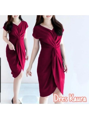Baju Wanita Drs Kaura Hn Maroon