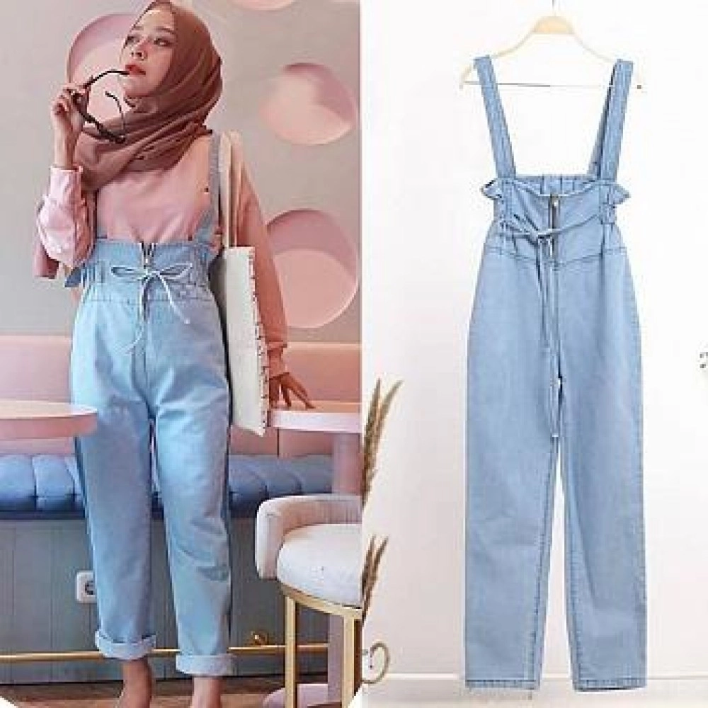 Baju Wanita Jumper Delio Hn Denim