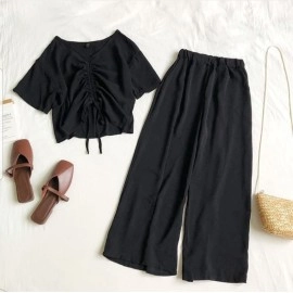 Baju Wanita St Charin Hs Hitam