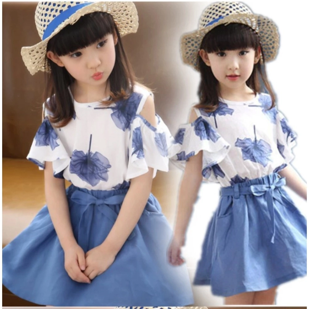 Baju Anak Kd St Flower Or Blue