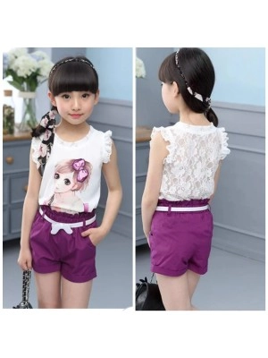 Baju Anak Kd St Sweety Purple