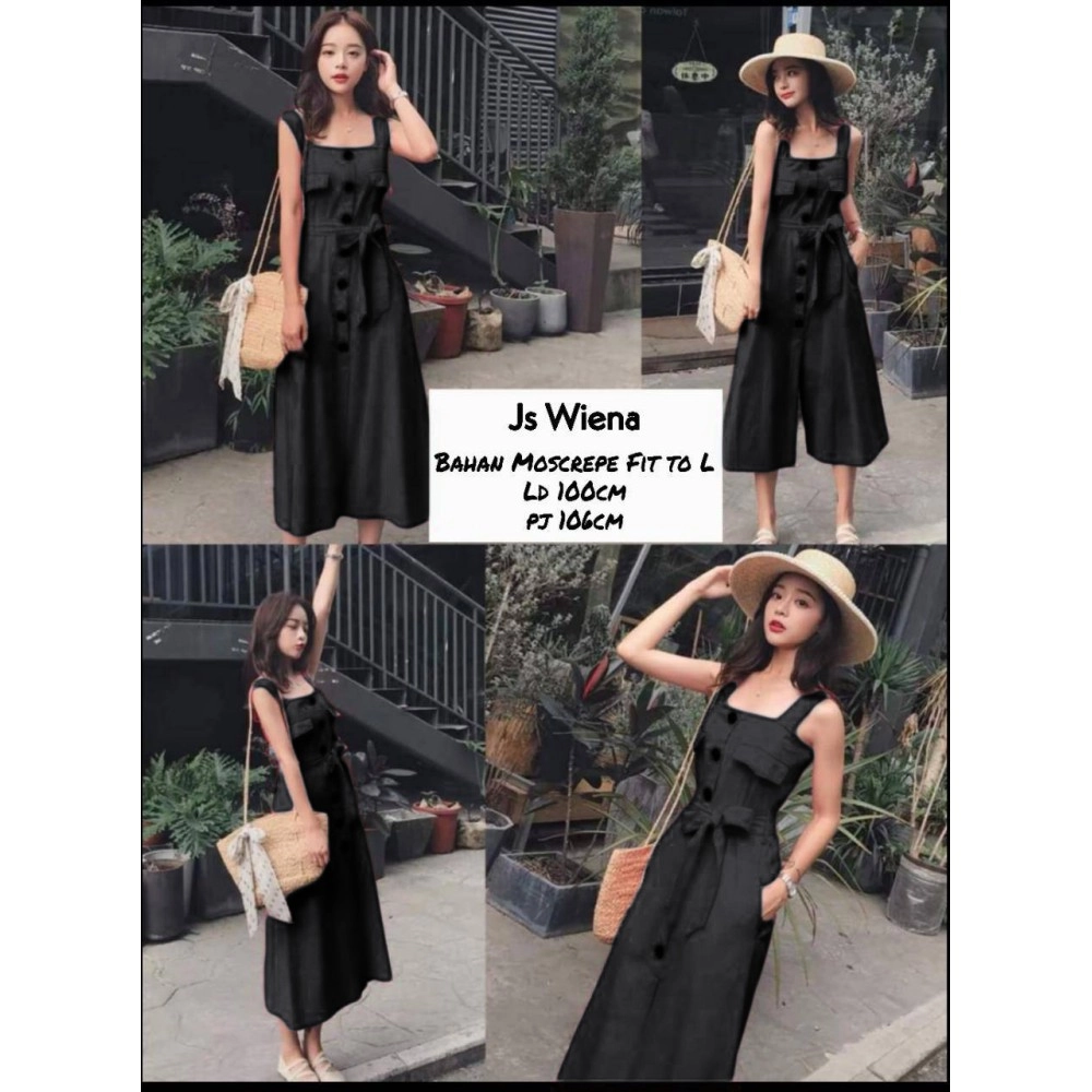 Baju Wanita Js Wiena Ms Black