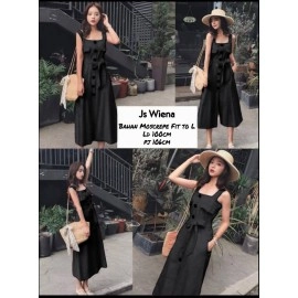 Baju Wanita Js Wiena Ms Black