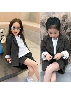 Baju Anak Kd St Go Girl Ks Abu