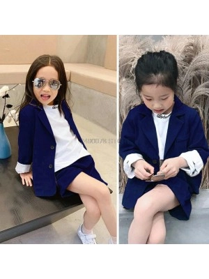 Baju Anak Kd St Go Girl Ks Navy