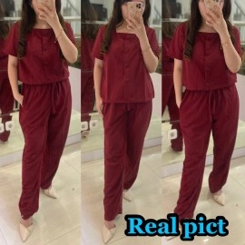 Baju Wanita St Jessy Vl Maroon