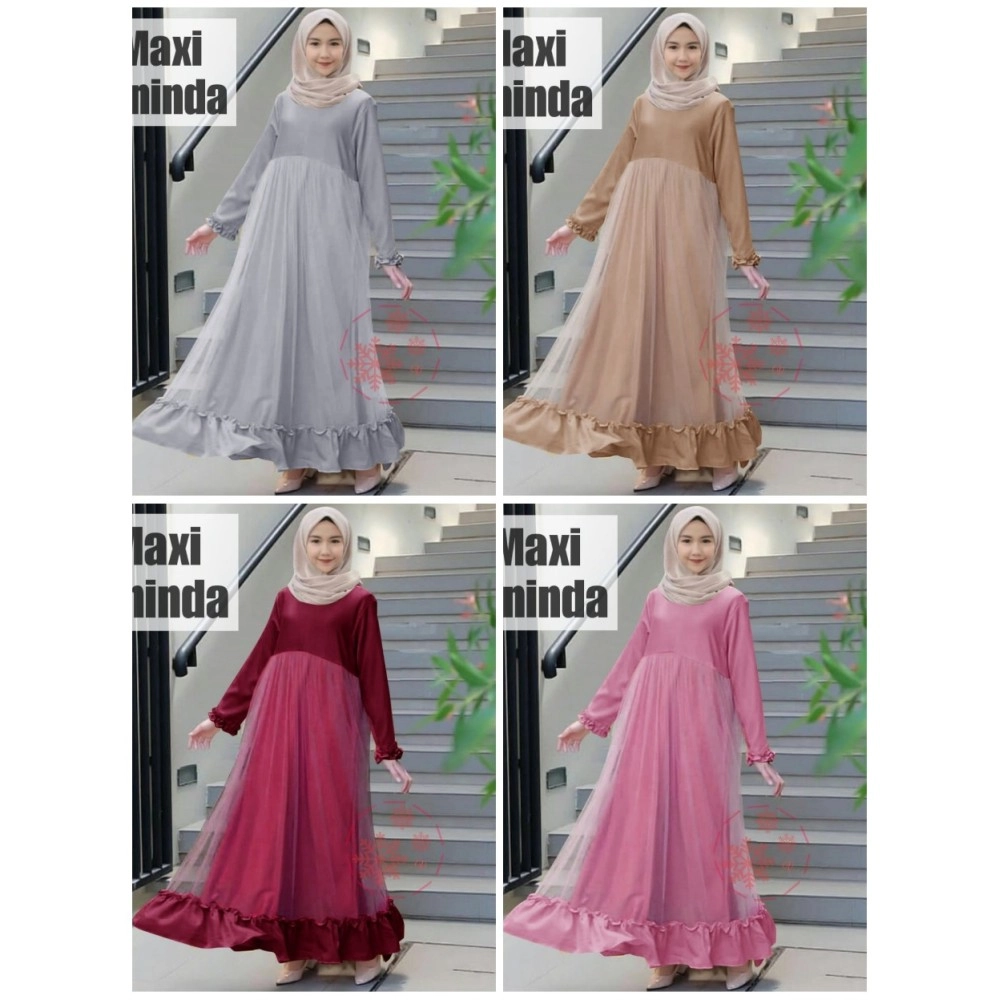 Baju Korea Hj Maxi Adinda Vs