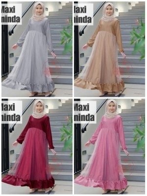Baju Korea Hj Maxi Adinda Vs
