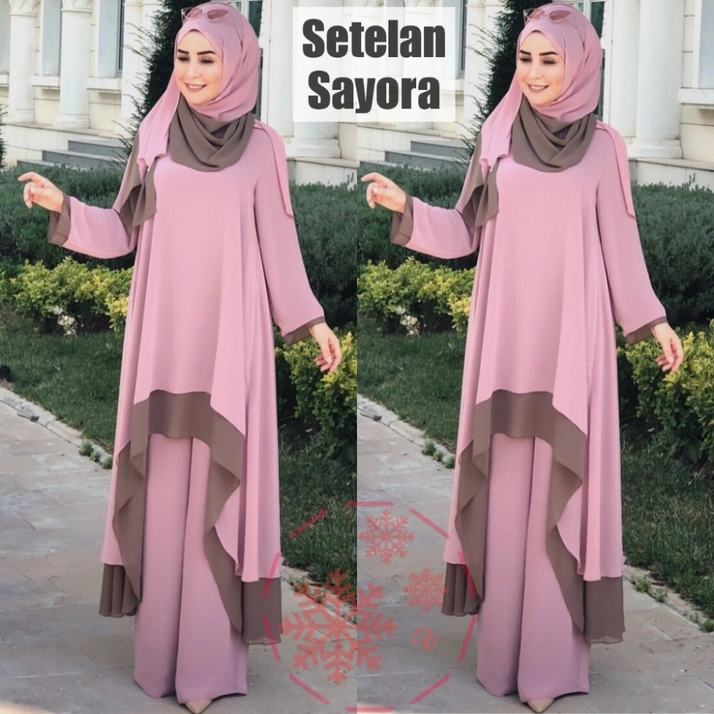 Baju Korea Hj St Sayora Vs Dusty