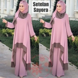 Baju Korea Hj St Sayora Vs Dusty