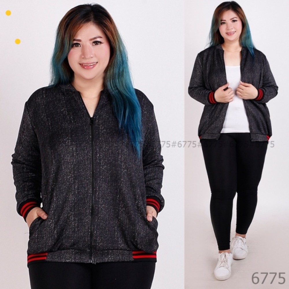 Baju Korea Jumbo Bomber Denim Ho Hitam Baju Korea Jumbo Bomber Denim Ho Hitam