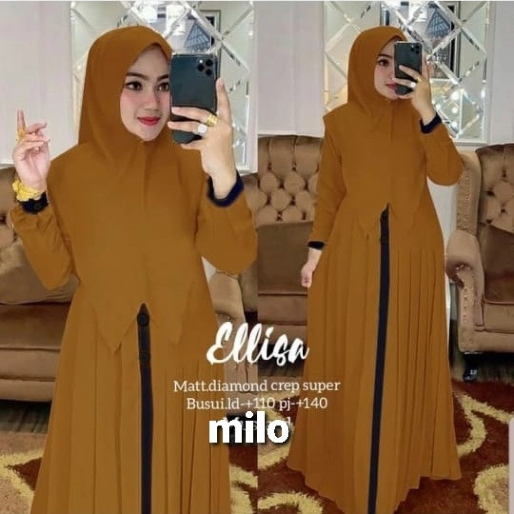 Baju Wanita Hj Syari Elisa Ra Milo