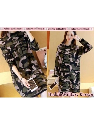 Baju Wanita Drs Jkt Military Hijau Vl