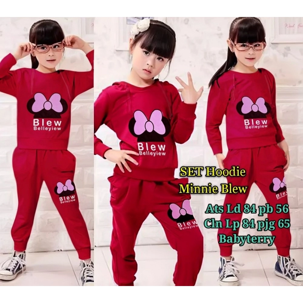 Baju Anak Kd St Blew Ga Maroon