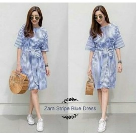 Baju Wanita Drs Zararo Stripe Blue