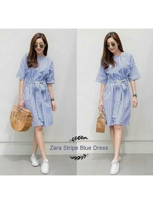 Baju Wanita Drs Zararo Stripe Blue