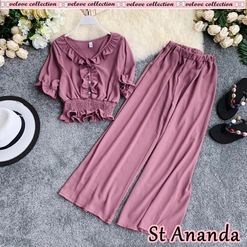 Baju Wanita St Ananda Vl Dusty