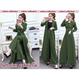 Baju Wanita St 2In1 Gabriela Vl Hijau