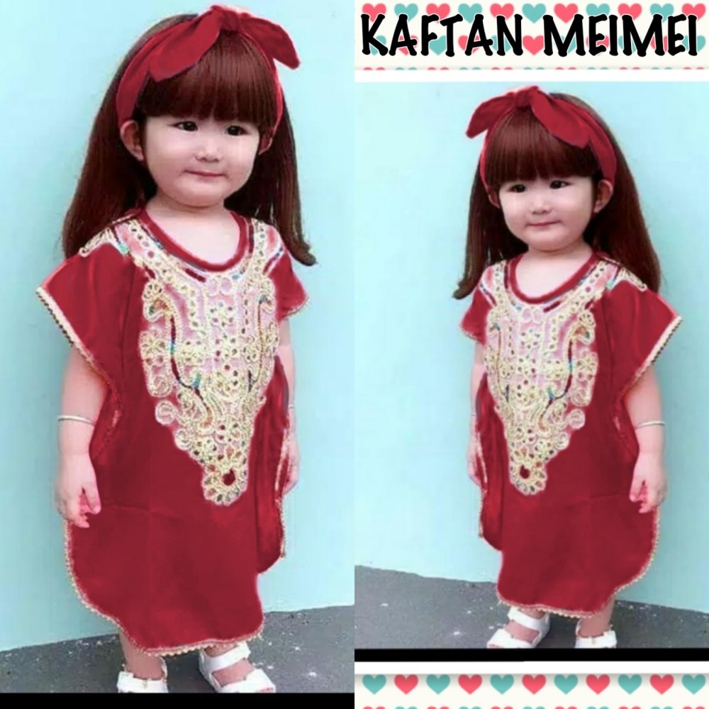 Baju Anak Kd Kaftan Mei Mb Maroon Baju Anak Kd Kaftan Mei Mb Maroon