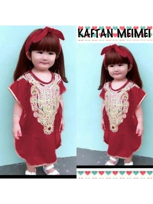 Baju Anak Kd Kaftan Mei Mb Maroon