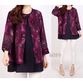 Baju Korea Top Jumbo Andromeda