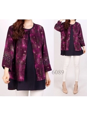Baju Korea Top Jumbo Andromeda