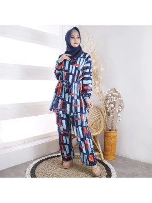 Baju Korea St Alexa On Real Pic Navy