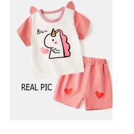 Baju Anak Kd St Unicorn Sm Pink