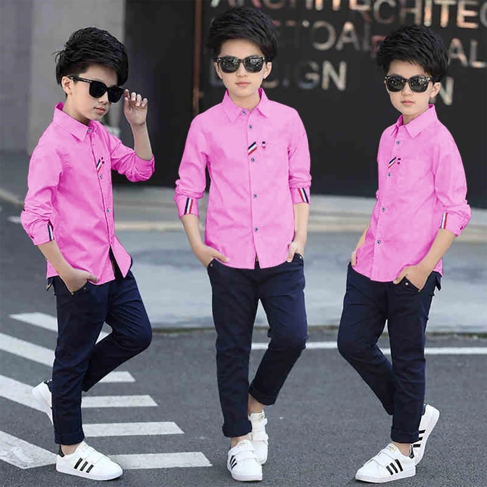 Baju Anak Kd Kmj Cullen Cs Pink