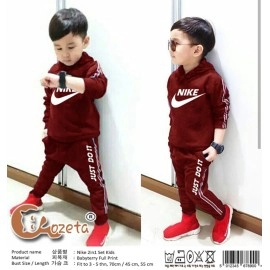 Baju Anak Kd St Nike Ch Maroon