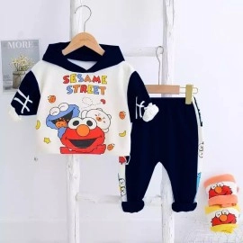Baju Anak Kd St Sesame Ks Hitam