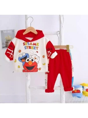 Baju Anak Kd St Sesame Ks Merah
