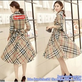 Baju Korea Drs Burberies Hn Supreme