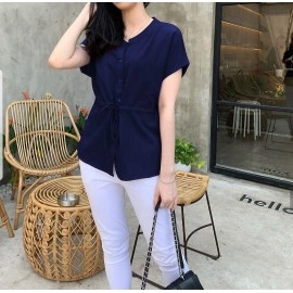 Baju Wanita Kmj Calosa Hs Navy