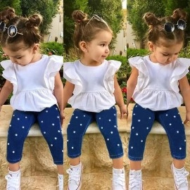 Baju Anak Kd St Perarly Denim Ks Tua