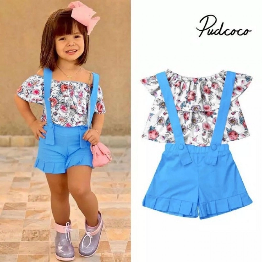 Baju Anak Kd St Rossy Ks Biru