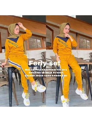Baju Wanita St Ferly Ms Mustard