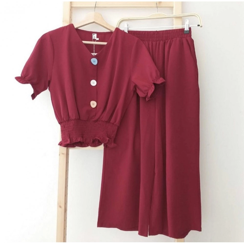 Baju Wanita St Ellena Oz Maroon